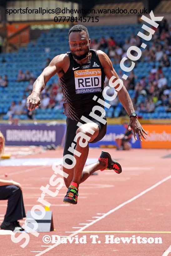 Mens triple jump, Sainsbury's British Champs, Alexander Stadium, Birmingham. Photo: David T. Hewitson/Sprts for All Pics